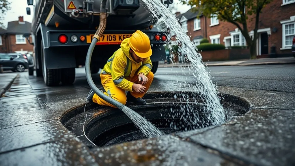 Drainage services in Swanley